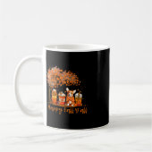 Mug Happy Fall Y'all Automne Corgi Halloween Citrouill (Gauche)