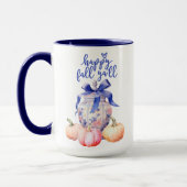 Mug Happy Fall Y'all Citrouille | Chinoiserie Ginger J (Gauche)