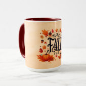 Mug Happy Fall Y'all classique (Devant gauche)