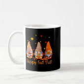 Mug Happy Fall Y'all Gnome Pumpkin Autumn Thanksgiving (Gauche)