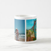 Mug Happy Family Photo Collage Summer Vacation Memory (Centre)