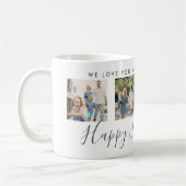 Mug Happy Fête des pères 4 Photo Custom White (Gauche)