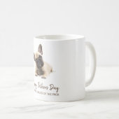 Mug Happy Fête des pères Custom French Bulldog (Devant droit)