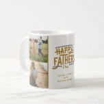 Mug Happy Fête des pères Photo Collage<br><div class="desc">Happy Fête des pères Photo Collage Coffee Mug Célébrez l'homme spécial dans votre vie avec notre Happy Fête des pères Photo Collage Coffee Mug. Ce cadeau réfléchi et chaleureux vous permet de mettre en valeur des souvenirs chéris, en transformant les pauses café quotidiennes en un joyeux voyage dans la voie...</div>