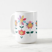 Mug Happy Flowers (Devant gauche)