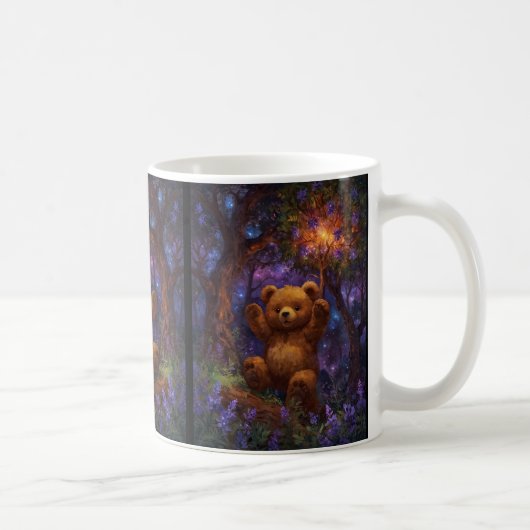 Mug Happy Forest Teddy Bear Art (Droite)