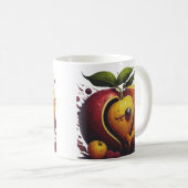 Mug Happy Fruits Love Heart - Unique style mode" (Devant droit)