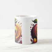 Mug Happy Fruits Love Heart - Unique style mode" (Centre)