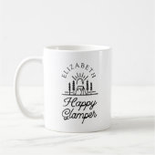 Mug Happy glamper monogramme (Gauche)