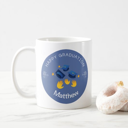 Mug - Happy Gradualize - Ajouter un nom (Avec donut)