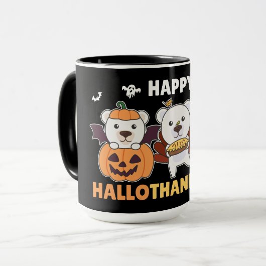 Mug Happy Hallothanksma (Devant gauche)
