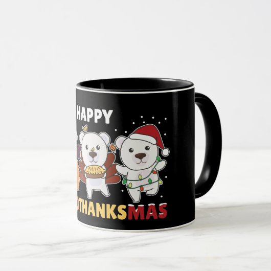 Mug Happy Hallothanksma (Devant droit)