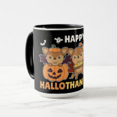 Mug Happy Hallothanksmas Deers Christmas Deer (Devant gauche)