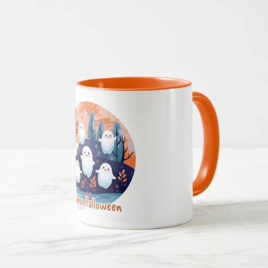 Mug Happy Halloween (Devant droit)