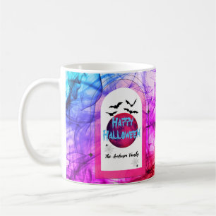 Mug Happy Halloween chauve-chauve-souris et araignée N