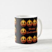 Mug Happy Halloween Citrouilles (Devant droit)