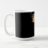 Mug Happy Halloween coloré mignon araignée Web (Gauche)