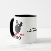 Mug Happy Halloween Funny Horror personnalisable (Devant gauche)