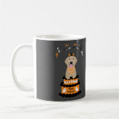 Mug Happy Halloween Golden Retriever Éffrayant Ghost B (Gauche)