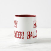 Mug Happy Halloween Gore Texte (Centre)