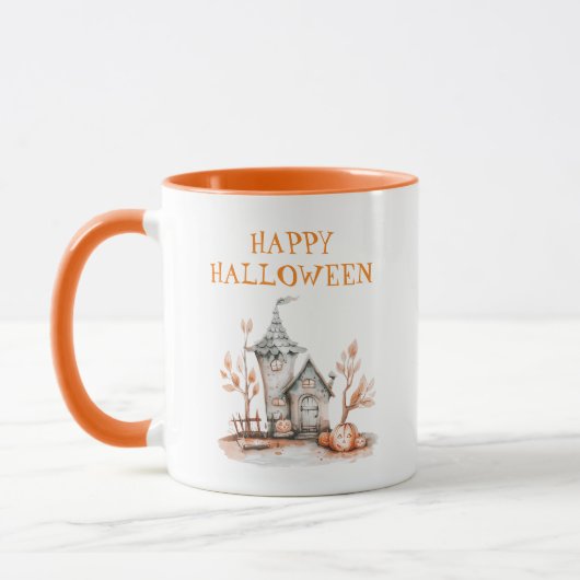 Mug Happy Halloween Haunted House (Gauche)