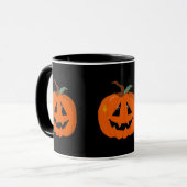 Mug Happy Halloween Jack-o'-lantern Illustration Art (Devant gauche)