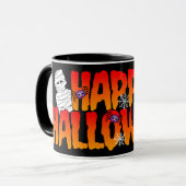 Mug Happy Halloween maman Graphic (Devant gauche)