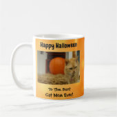 Mug Happy Halloween Meilleur Chat Maman Ever Pet Photo (Gauche)