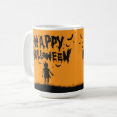 Mug Happy Halloween:Mug with Mysterious Silhouette (Devant gauche)