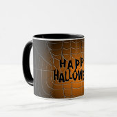 Mug Happy Halloween Spiderweb (Devant gauche)