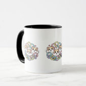 Mug Happy Hamsters in Pastel Rings (Devant gauche)
