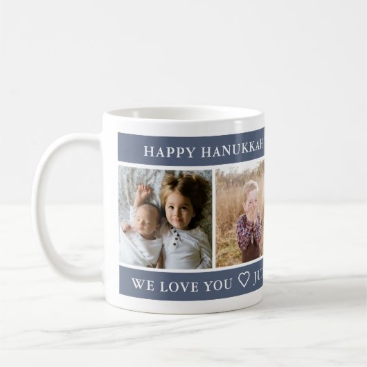 Mug Happy Hanoukka Best Mom Custom (Gauche)