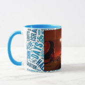 Mug Happy Hanoukka Custom Photo Coffee Cup (Gauche)
