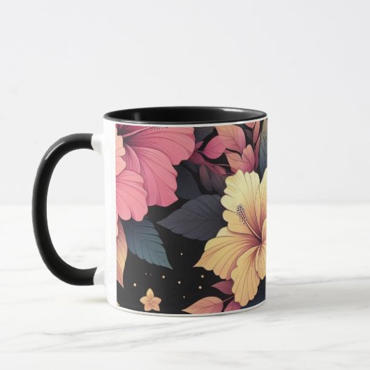 Mug Happy Hibiscus (Gauche)