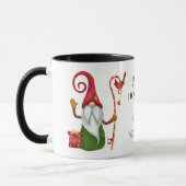 Mug Happy Ho Ho Ho Christmas Gnome (Gauche)