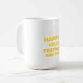 Mug Happy Holiday, Festive and Fresh (Devant gauche)