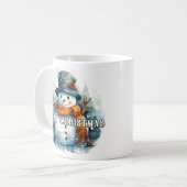 Mug Happy Holidays | Cozy Little Snowman (Devant gauche)