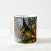Mug Happy Holidays Fractal (Devant gauche)
