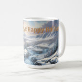 Mug Happy Holidays series (Devant droit)