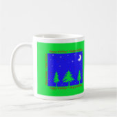 Mug Happy Holidays Winter Scene (Gauche)