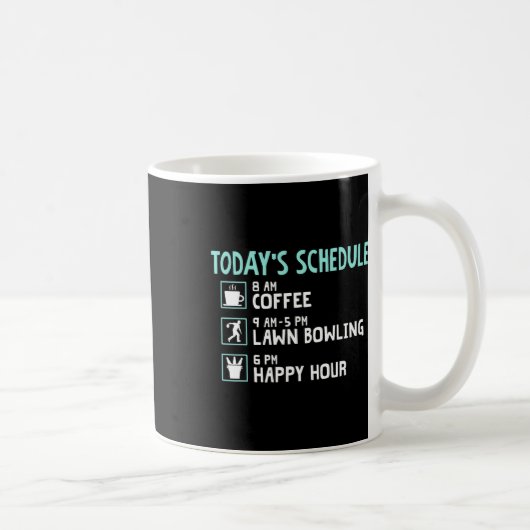 Mug Happy Hour Pelwn Bowling Shirt - Drôle Bowling de (Droite)