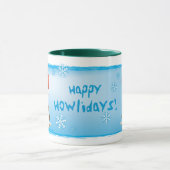 Mug Happy Howliday English Springer Spaniel (Centre)