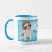 Mug Happy Howlidays Kooikerhondje (Gauche)