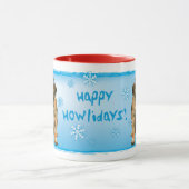 Mug Happy Howlidays Leonberger (Centre)