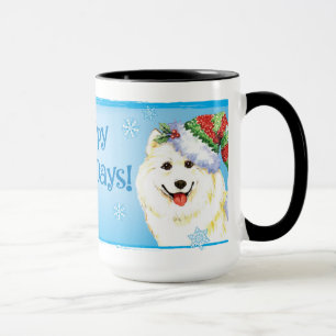 Mug Happy Howlidays Samoyed