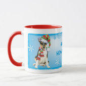 Mug Happy Howlidays Smooth Collie (Gauche)