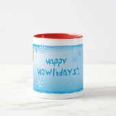 Mug Happy Howlidays Smooth Collie (Centre)