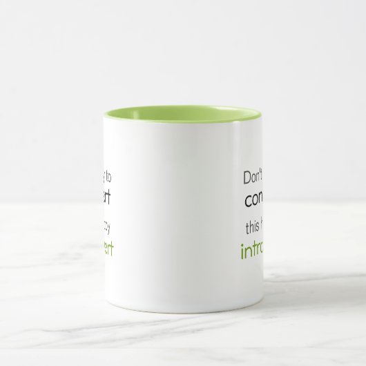 Mug Happy Introvert (Centre)