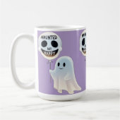 Mug Happy Kawaii Ghost with Skull Balloon (Gauche)