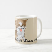 Mug Happy Kitten Sweet Furry Baby Cat (Devant droit)